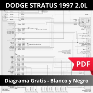 Vista previa diagrama eléctrico DODGE STRATUS 1997 2.0L