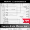 Vista previa Diagrama eléctrico HYUNDAI ELANTRA 2005 2.0L