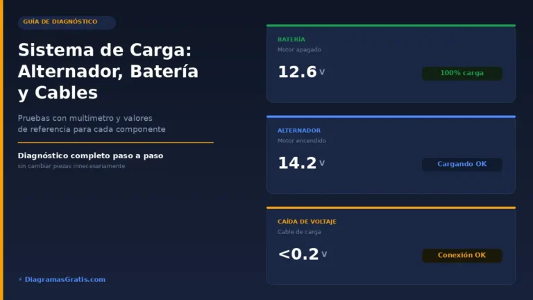 Diagnóstico del sistema de carga